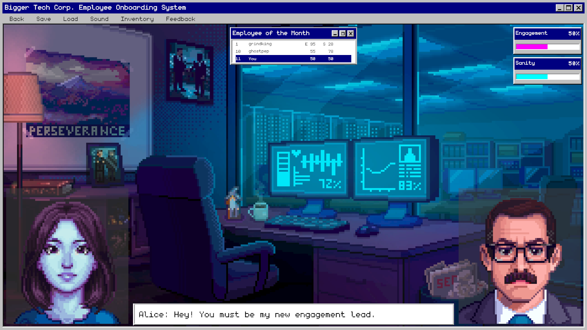 Mental Break gameplay screenshot